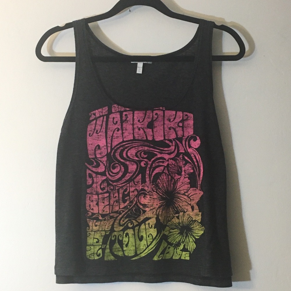 NWOT original delias graphic tank